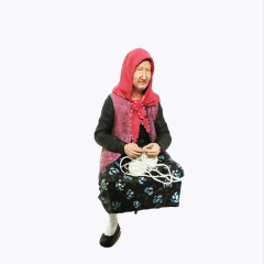 Yaşlı Çift Figür Seti