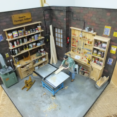Marangozhane Minyatür Diorama - Kişiye Özel