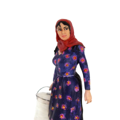 Alyazmalım Asya figürü - Türkan Şoray 1.18 ölçekli