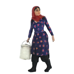Alyazmalım Asya figürü - Türkan Şoray 1.18 ölçekli