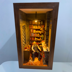 Vampirle görüşme Book Nook - Lestat figürlü
