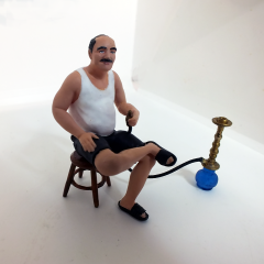 Nargileci Dayı 1.18 ölçekli