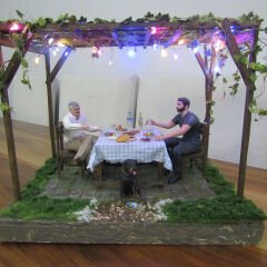 Baba Oğul Rakı Masası Muhabbeti - 1.12 Ölçek