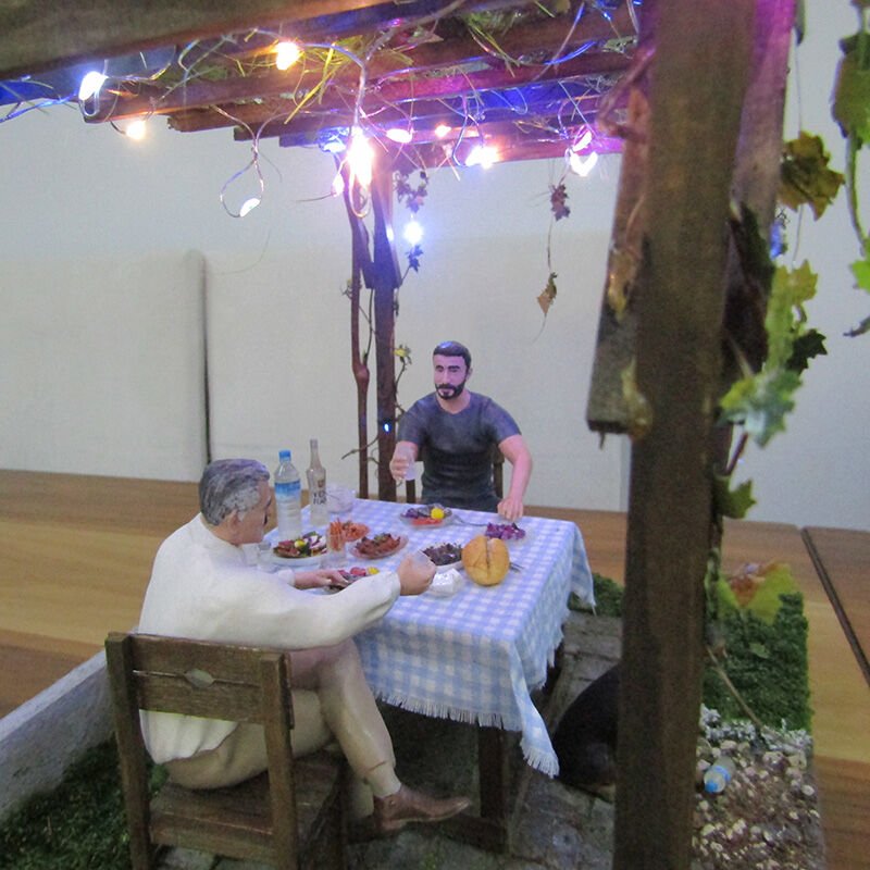 Baba Oğul Rakı Masası Muhabbeti - 1.12 Ölçek