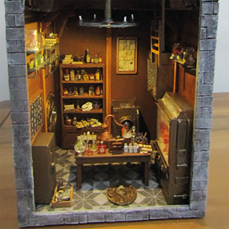 Simya Laboratuvarı Book Nook