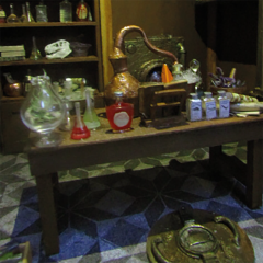 Simya Laboratuvarı Book Nook