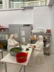 Fotoğraftan Restoran Minyatür Diorama 1.15 Ölçekli