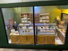 Fotoğraftan Restoran Minyatür Diorama 1.15 Ölçekli