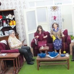 Seksenler Dizi Dioraması 1.15 ölçekli