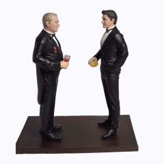 Atatürk ve Fotoğraftan Kişi Minyatür Diorama