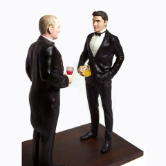 Atatürk ve Fotoğraftan Kişi Minyatür Diorama