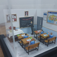 Atatürk Başöğretmen sınıf maket - Öğretmenler günü hediyesi