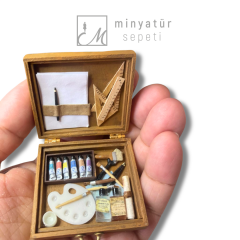 Minyatür Hediyelik Resim kutusu