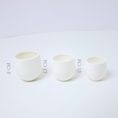 Minyatür Modern Saksı 3 lü paket