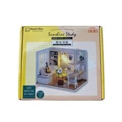 Minyatür Çalışma Odası Kendin Yap Demonte Kit