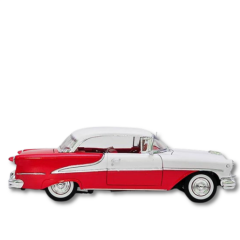 Oldsmobile Süper 88 1955  Diecast Model Araba - WELLY  - 1:18 ÖLÇEK
