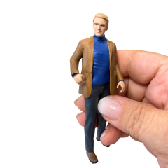 Steve McQueen ''Bullitt'' 1:18 Ölçekli Reçine Diecast Figür