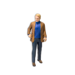 Steve McQueen ''Bullitt'' 1:18 Ölçekli Reçine Diecast Figür