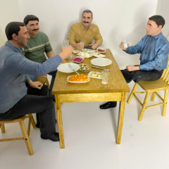 Dayılar Çilingir Sofrası Diecast Diorama Set