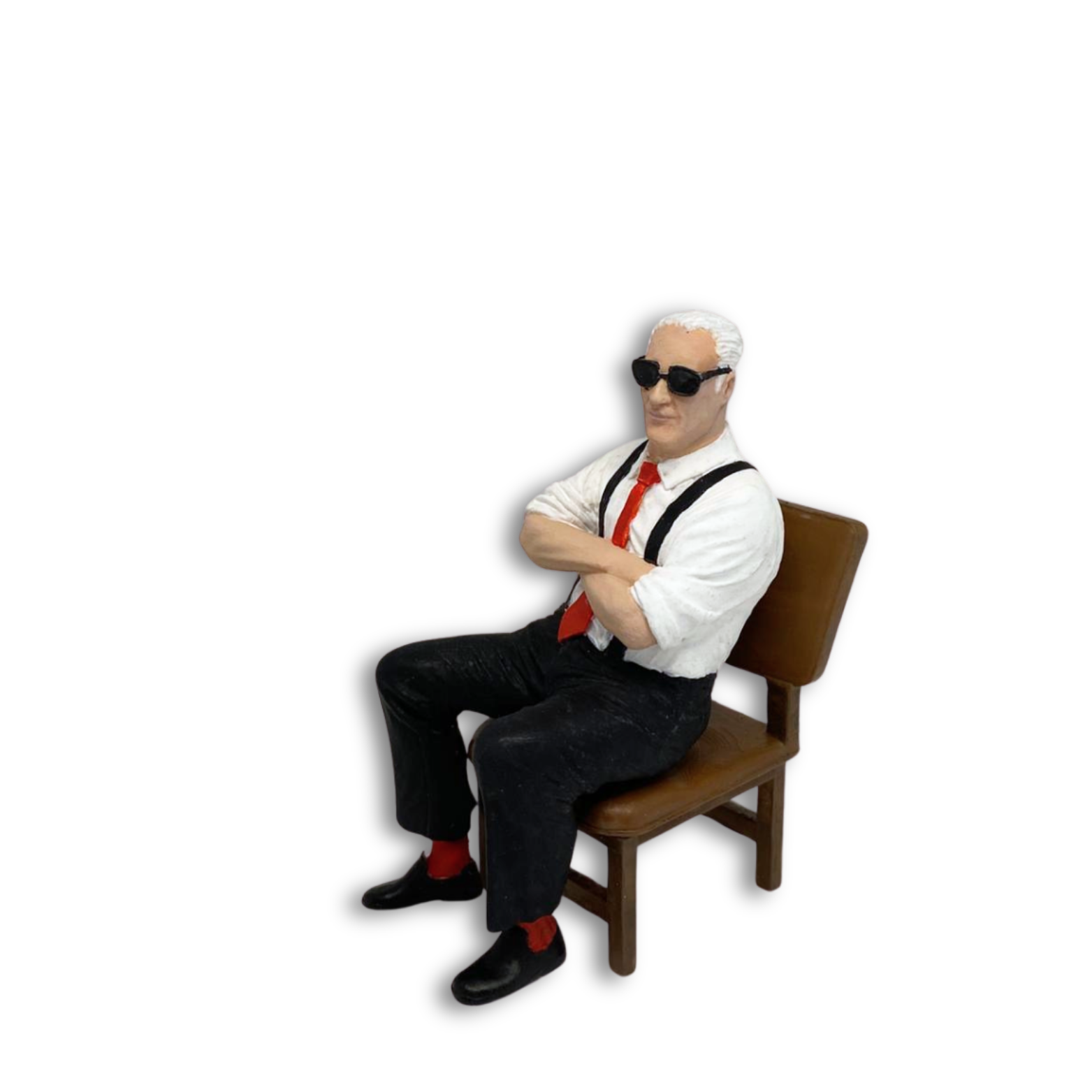 1:18 Ölçekli Oturan Erkek Figür - ENZO FERRARİ