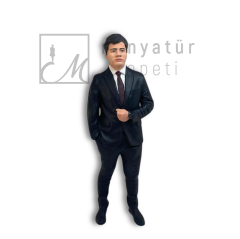 Fotoğraftan Kişi Minyatürü - 1.12 ölçek 15 cm