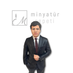 Fotoğraftan Kişi Minyatürü - 1.12 ölçek 15 cm