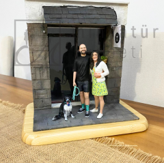 Kişiye Özel Fotoğraftan diorama