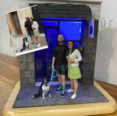 Kişiye Özel Fotoğraftan diorama
