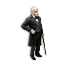 Gottlieb Daimler 1:18 Ölçek Diecast Figür