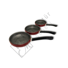 Minyatür 3’lü Tava Seti 1.12 ölçek