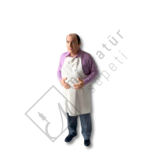Minyatür Pastacı Figürü-1.18 ölçekli