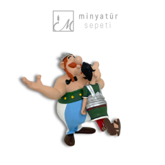 Obeliks ve Romalı asker Figür Seti