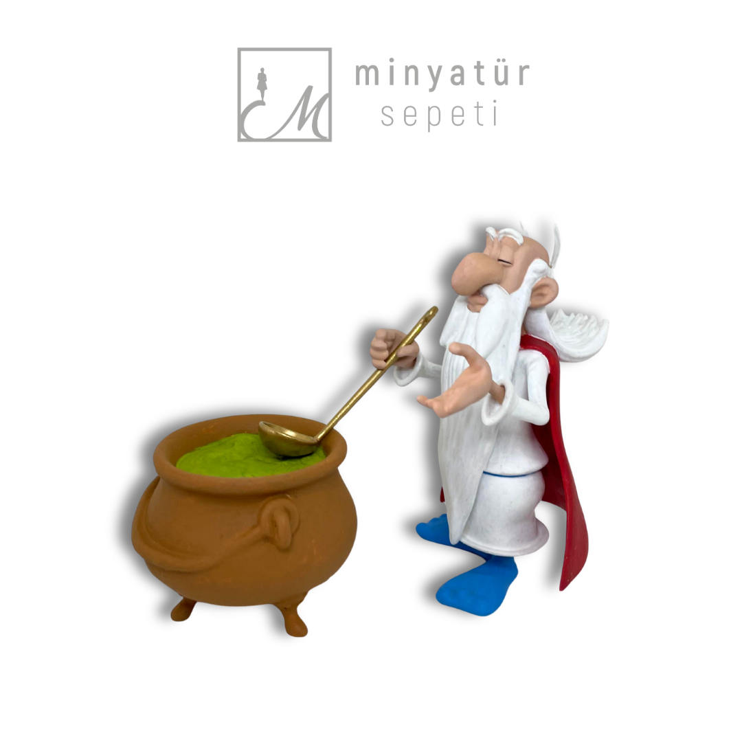 Büyücü 3d reçine figür