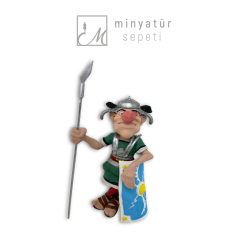 Romalı Asker Mızraklı - 3d reçine figür