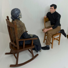 Norma ve Norman Bates 1.10 ölçekli 2 Lİ SET
