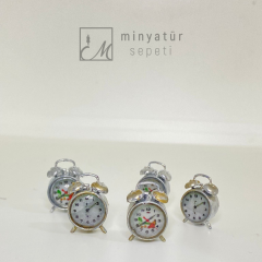 Nostaljik Minyatür Çalar Saat