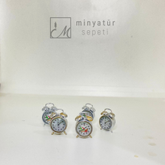 Nostaljik Minyatür Çalar Saat