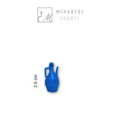 Minyatür Geleneksel İbrik Mavi