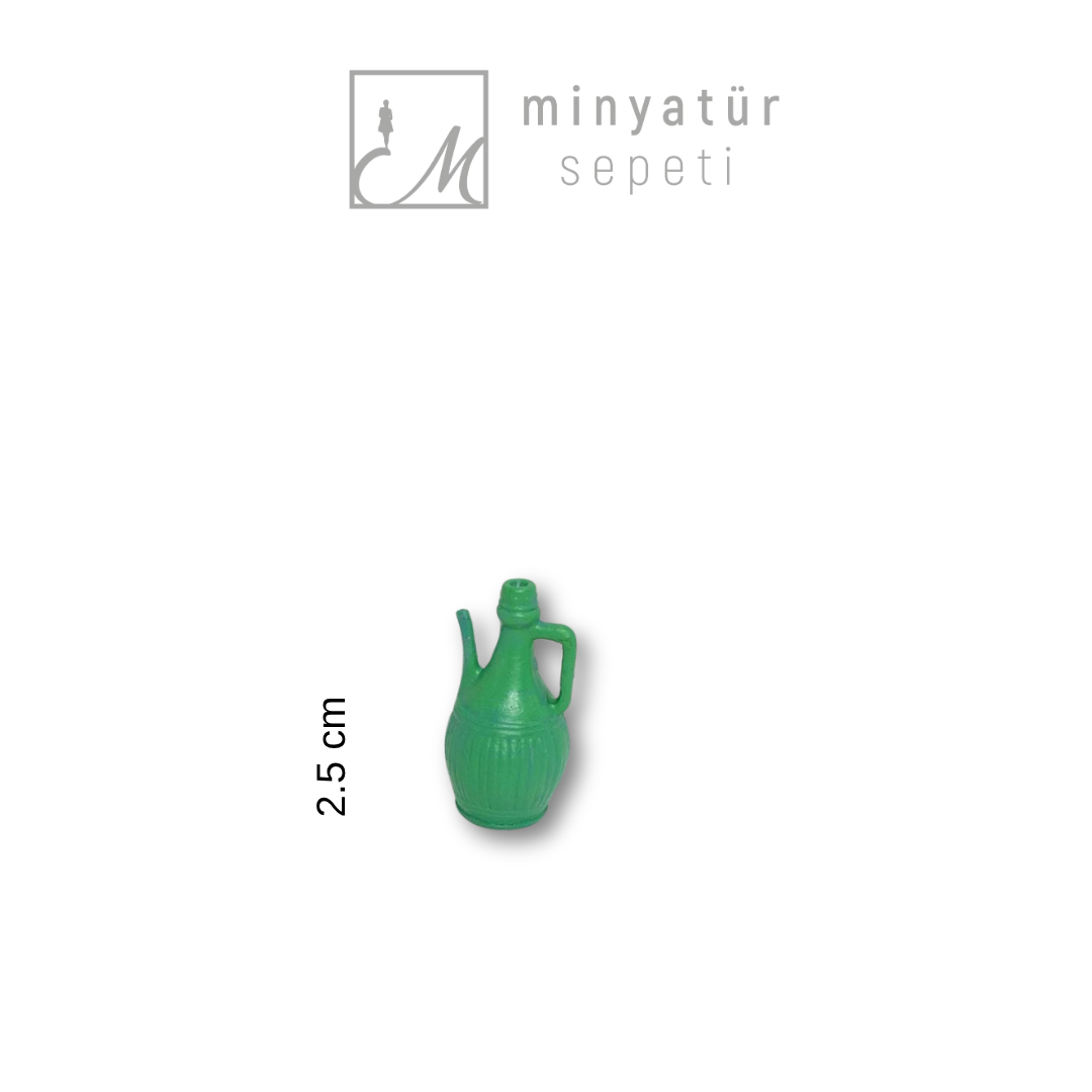 Minyatür Geleneksel İbrik Yeşil