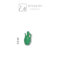 Minyatür Geleneksel İbrik Yeşil
