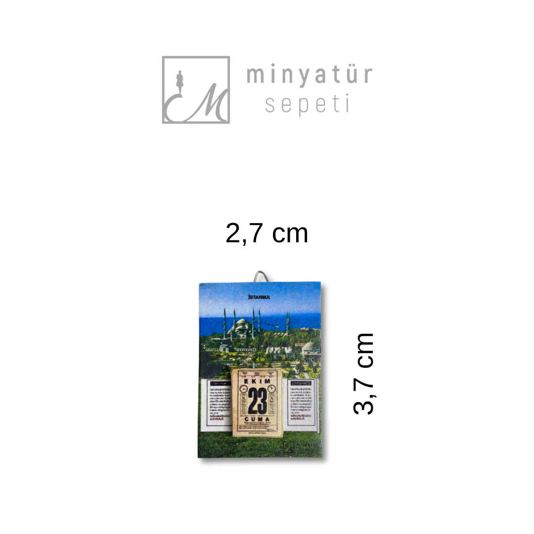 Minyatür Duvar Takvimi