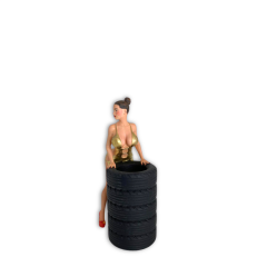 1:18 Ölçek Diecast Kadın Figürü