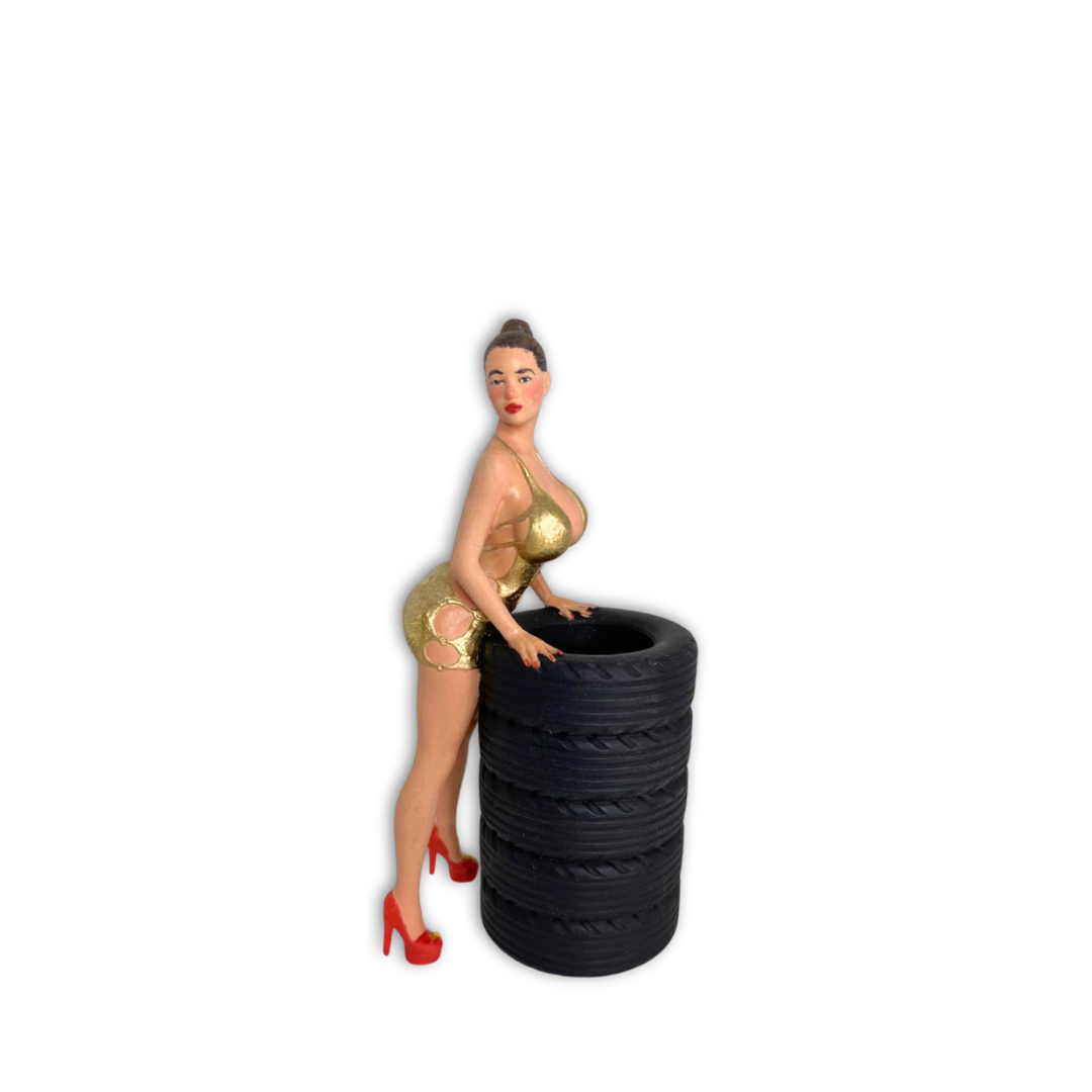 1:18 Ölçek Diecast Kadın Figürü