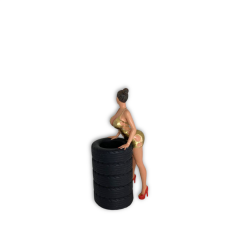 1:18 Ölçek Diecast Kadın Figürü