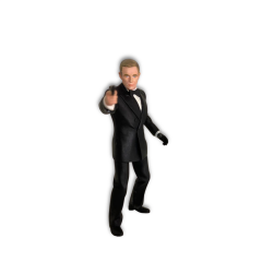 James Bond 1:18 Ölçek Diecast Figür