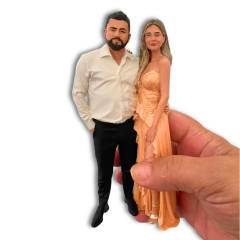 Fotoğraftan Kişi Minyatür Figürü