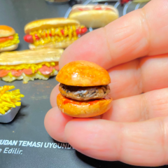 Minyatür Islak Hamburger