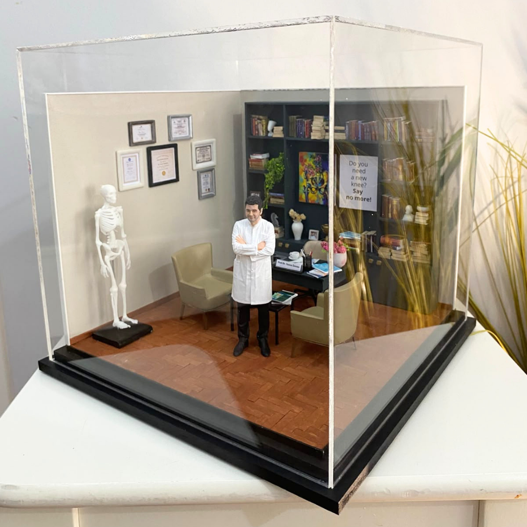 Kişiye Özel Doktor Odası Diorama