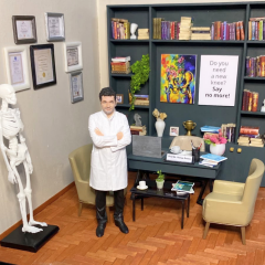 Kişiye Özel Doktor Odası Diorama