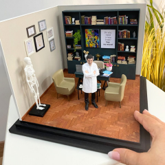 Kişiye Özel Doktor Odası Diorama